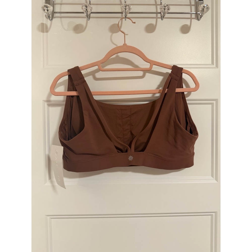 Athleta (Hearth Rose) Brown Sports Bra NWT SZ 1X - Picture 4 of 16